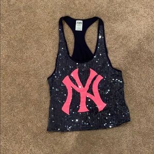 PINK Yankees tank